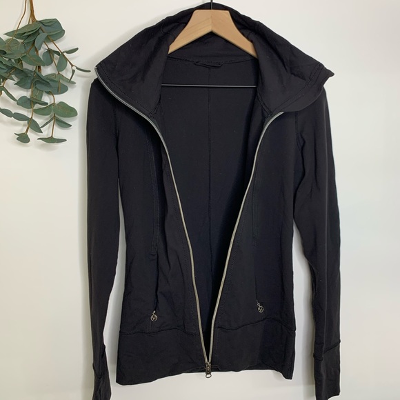 Lululemon black daily yoga jacket - Picture 7 of 13